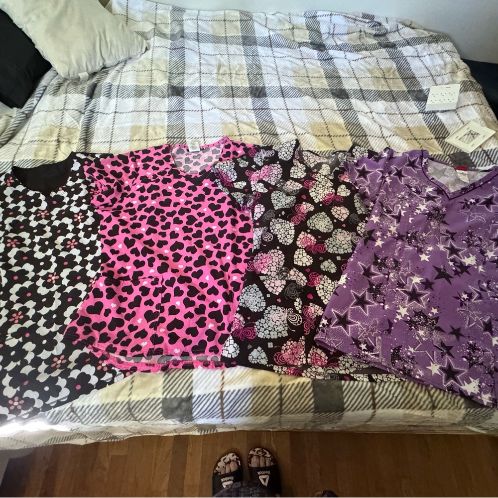 17 scrub tops